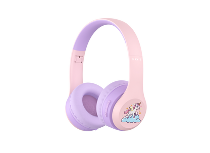 HAVIT H626BT Waterproof Kids Wireless Bluetooth Headphone with Built In Headset Mic