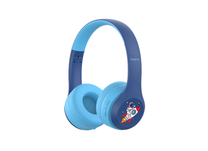 HAVIT H626BT Waterproof Kids Wireless Bluetooth Headphone with Built In Headset Mic