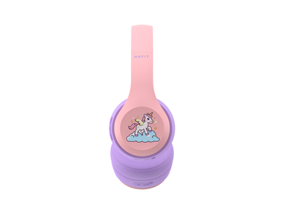 HAVIT H626BT Waterproof Kids Wireless Bluetooth Headphone with Built In Headset Mic