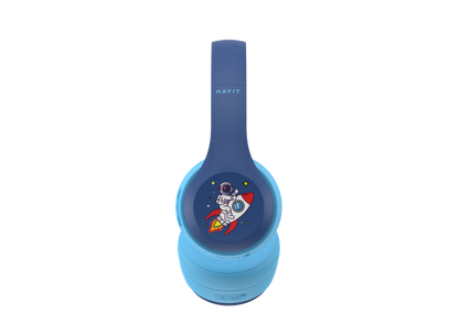 HAVIT H626BT Waterproof Kids Wireless Bluetooth Headphone with Built In Headset Mic